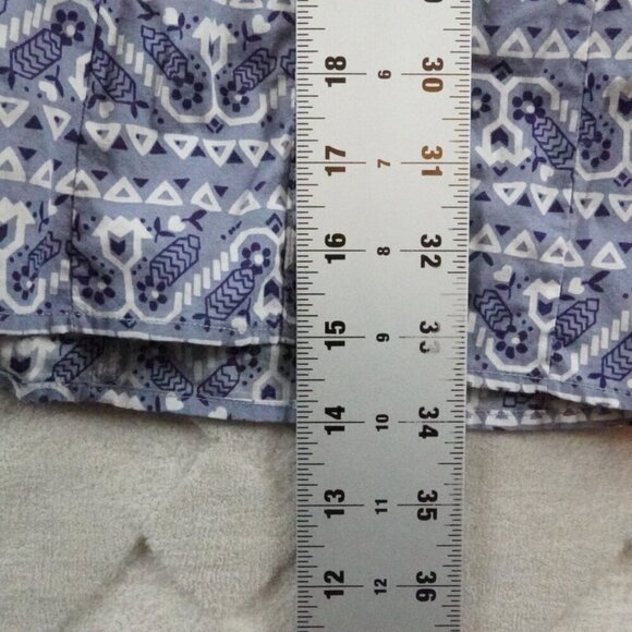 Levi's Shirt Dress Womens Extra Small Long Sleeve Western Southern Print Cowgirl - Picture 11 of 14